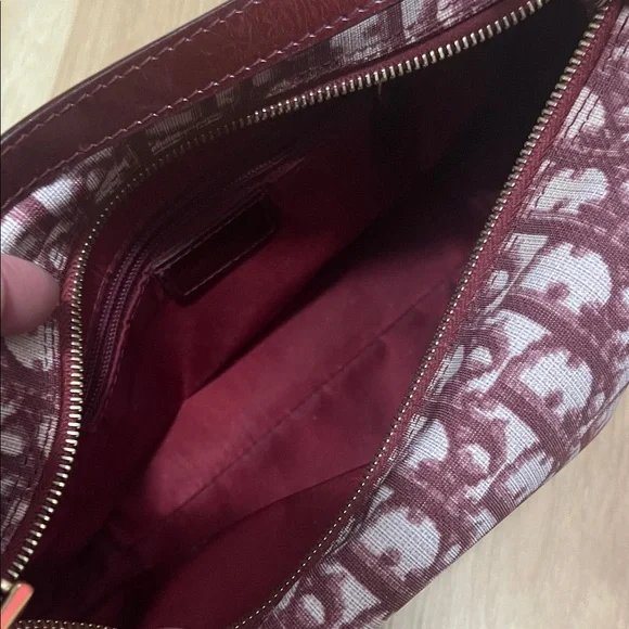 Pre-owned Vintage Dior Burgundy and White Diorissimo - Picture 5 of 10